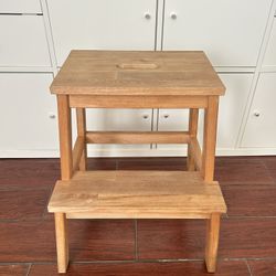 IKEA wooden step stool