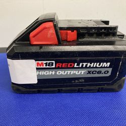 Milwaukee 48-11-1865 M18 18-Volt 6.0Ah Lithium-Ion Battery Pack