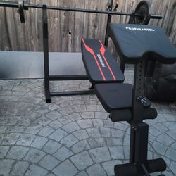 bench press n weights