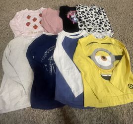 Girls Long Sleeve Shirts Size 5