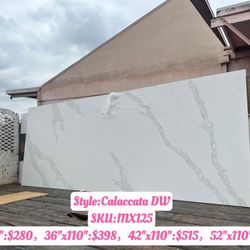 MAX Quartz & Countertop:MX125:Calaccata DW 7.241