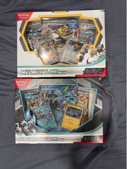 Pokemon melmetal/kyurem ex box
