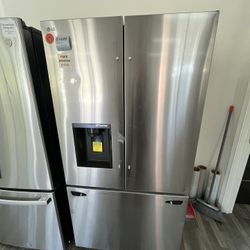 $1399 Counter Depth Fridge With One Year Warranty, Open Box, Minor Cosmetic Wear