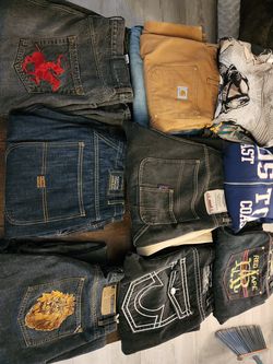 Vintage Shirts and Jeans