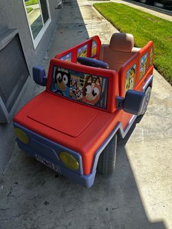 Bluey Family Heeler vehicle 12 V