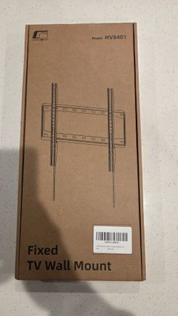 Home Vision HV8401 Fixed TV universal Wall  Mount  26"-65" Flat or Curved and up to 100 pounds. NIB