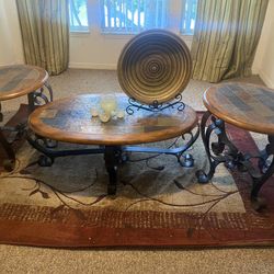 3pc Table Set For Living Rooms
