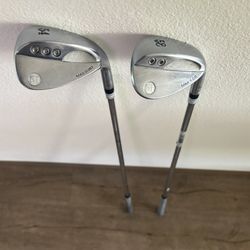 Custom Maltby MAX Milled Wedges (54°/10° & 58°/8°) – S200 Shafts – Great Condition
