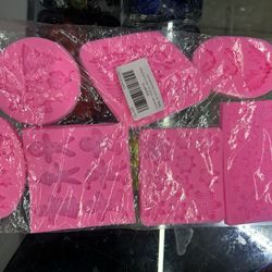 7 silicone Candy Molds