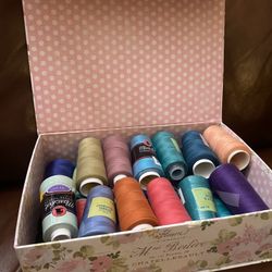 Thread-Sewing/ Serger Thread- Lot Of 26- Multi Color