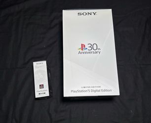 PS5 Digital Slim 30th Anniversary Edition