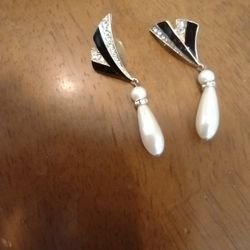 Vintage Earrings. Fifty Years Old. In Immaculate Condition .