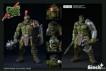 Green Scar 6inch+ Gladiator Hulk Figurr