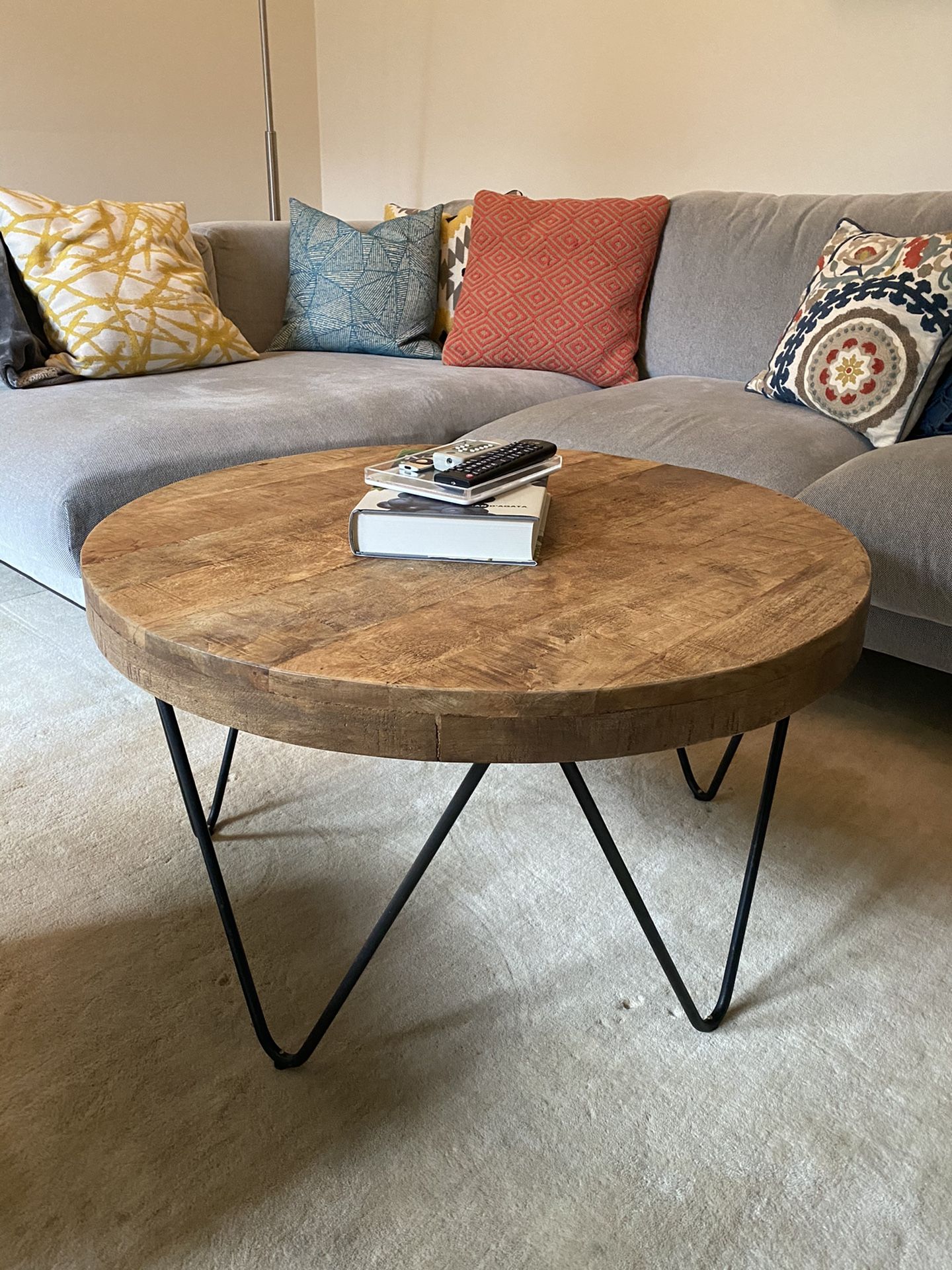 Wood Coffee Table - Living Room