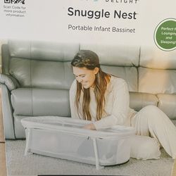 Portable Infant Bassinet-open Box