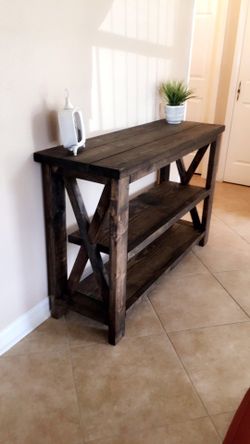 Tv console table