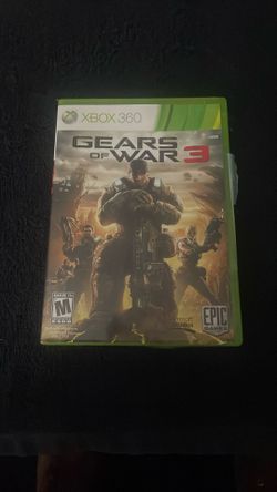 XBOX 360 GEARS Of War3 GAME!!!!