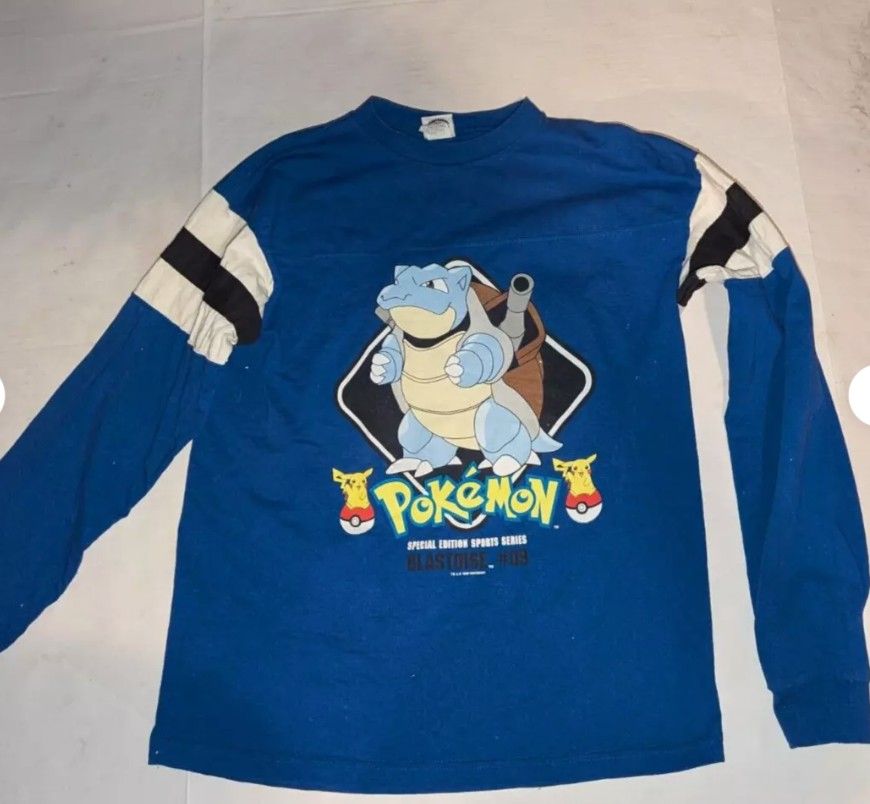 1999 Vintage Nintendo Pokemon Tee Blastoise #09