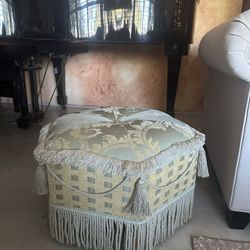 Beautiful Upholstered Ottoman 