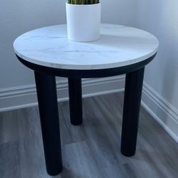2 End Tables With Plant