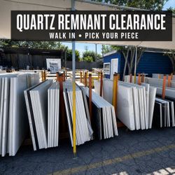 Quartz Remnant Clearance – Pick Your Piece