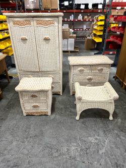 Pier 1 Imports Jamiaca Rattan Bedroom Furniture