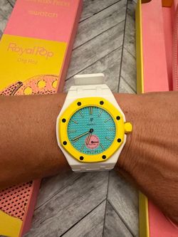 Authentic Swatch AP, OTJ ROZ (new, warranty, receipt)