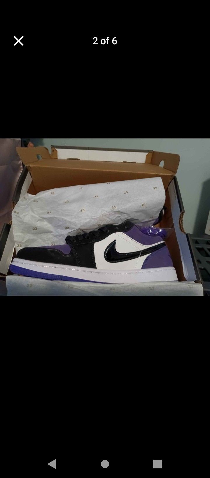 Purple Jordans
