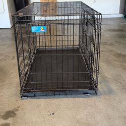 Folle, double door crate