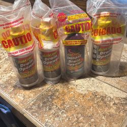 4 32 Oz Of Clean Shot Drain Opener