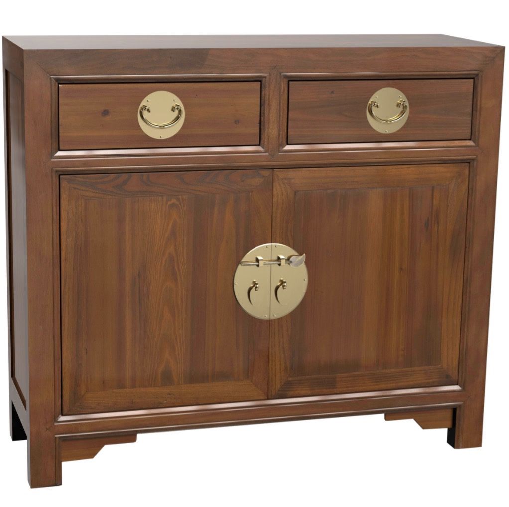 π¨ NEW: Red Lantern - Ming Cabinet - Walnut - Oriental