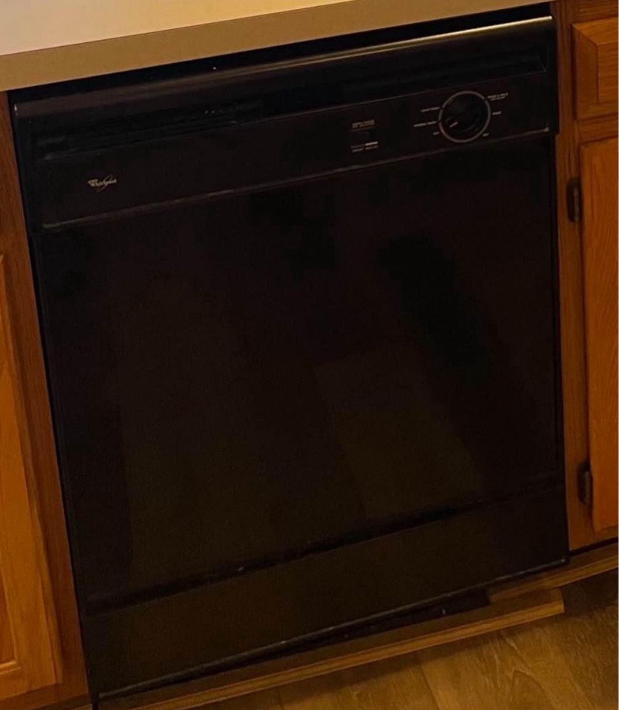 Black Dishwasher - Whirlpool