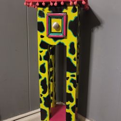 Hand painted Refurbished Small Table