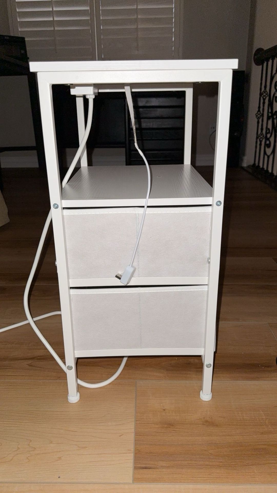 Night Stand With Outlet/USB Port