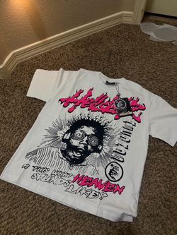 white hellstar tee, small