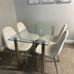 Glass Dining Set