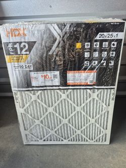 Brand new HDX Ultimate Allergen air filters 20x25x1 $5 each