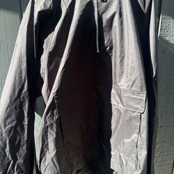 Zak Brand Packable Hoody Jacket Size Large Color Dark Blue