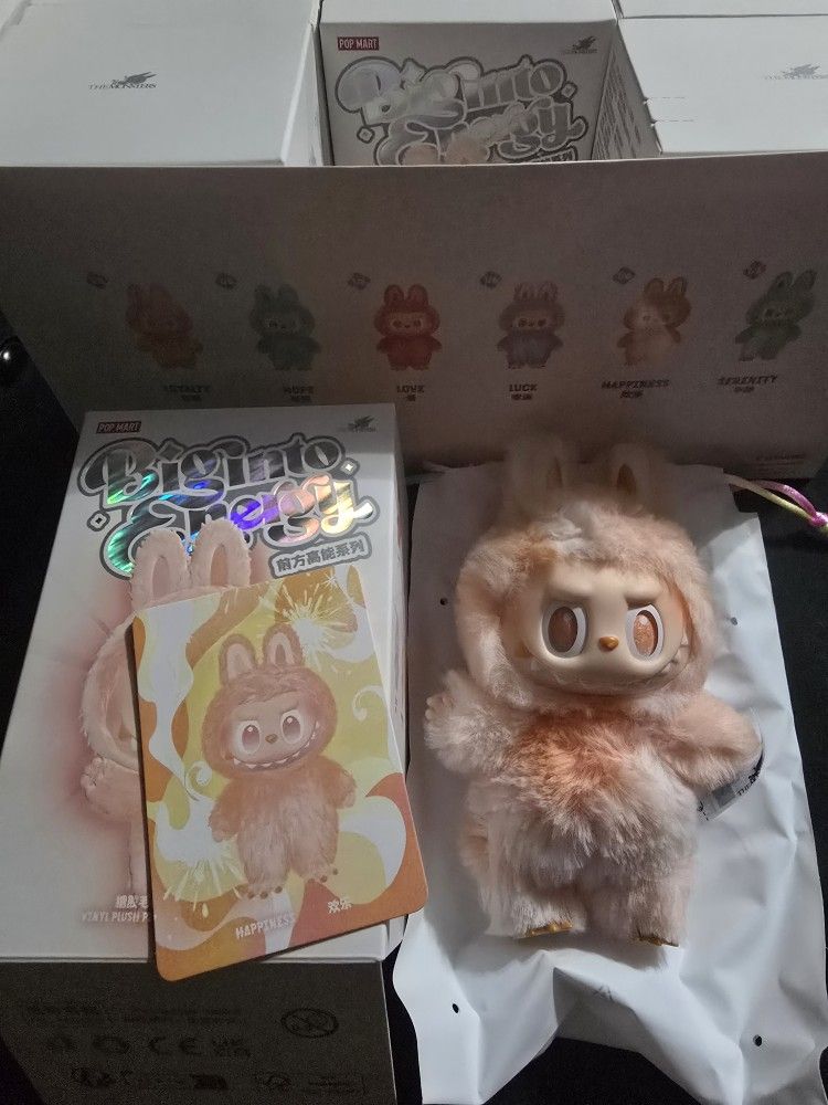 100% Authentic Labubu Big Into Energy Happiness 
