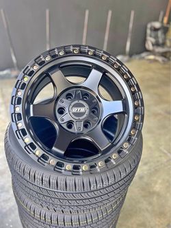 Drop Star Trail Series 604SB Wheels 265/70R17 RT Tires Package Deal 6x135 6x5.5 WE FINANCE