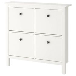  IKEA HEMNES shoe cabinet w/ 4 compartments