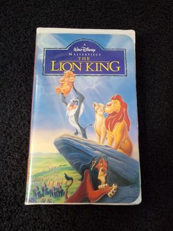 Lion King Vhs
