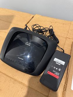 Cisco Linksys E1000 Wireless-N WiFi Router – Power Adapter Included