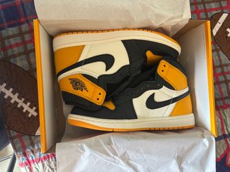 Nike Jordan 1 yellow taxi
