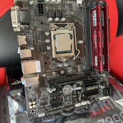 Micro Atx Board With I5 7500 And 8gb Of Ram 