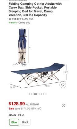 All-in -one XL Fold Out Cot