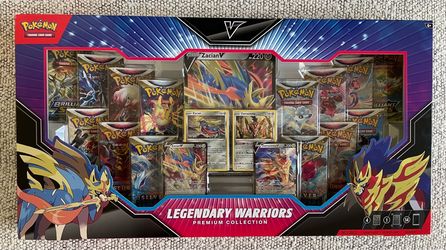 Pokémon Legendary Warriors Premium Collection Sword & Shield Brand New Sealed