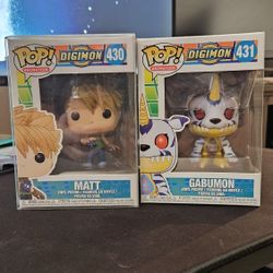 Digimon Funko Pop Set