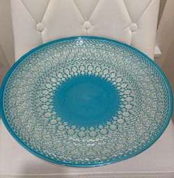 Decorative Blue Large Bowl