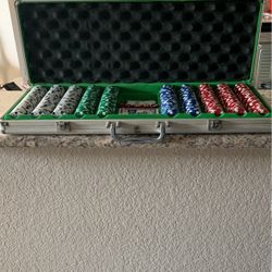 Brand new poker set